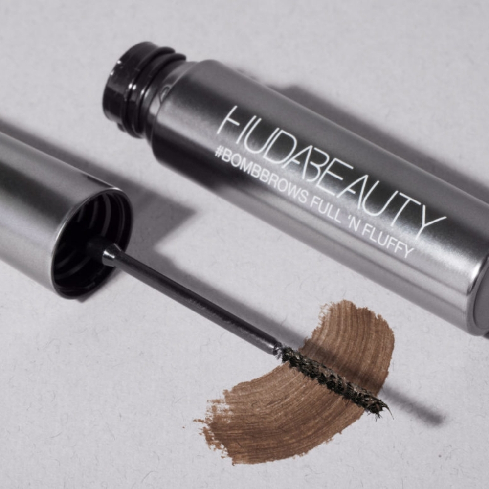 🆕️Huda Beauty #BombBrows Full 'N Fluffy Fiber Gel — 6 Rich Brown